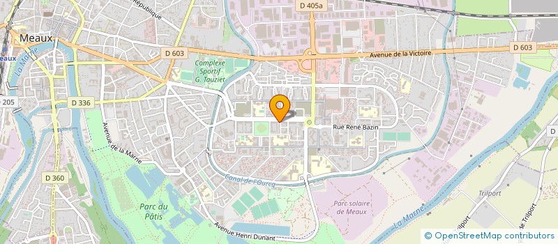 localisation de l'entreprise MONSIEUR MAHREZ AGGUINI à MEAUX