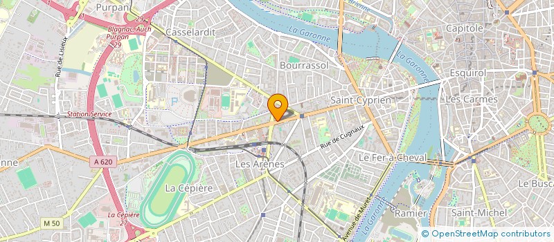 localisation de l'entreprise MONSIEUR MAHREZ BENNANI à TOULOUSE