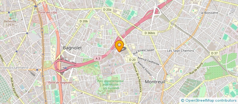 localisation de l'entreprise MONSIEUR MAHREZ BOUZID à MONTREUIL