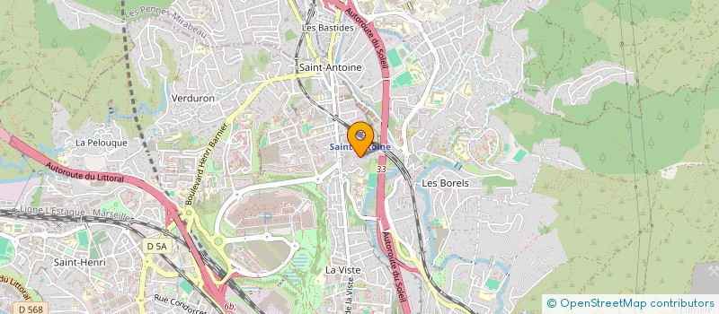 localisation de l'entreprise MONSIEUR MAHREZ HADDOUN à MARSEILLE