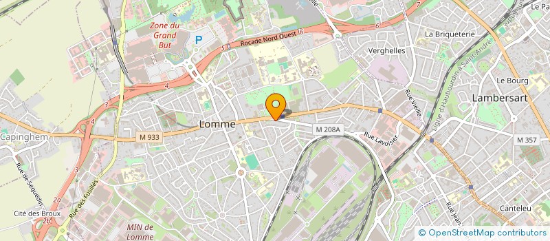 localisation de l'entreprise MONSIEUR MAHREZ HAOUCHINE à LILLE