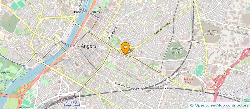 localisation de l'entreprise MONSIEUR MAHREZ HOCEINI à ANGERS