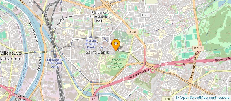 localisation de l'entreprise MONSIEUR MAHREZ JELIBI à SAINT-DENIS