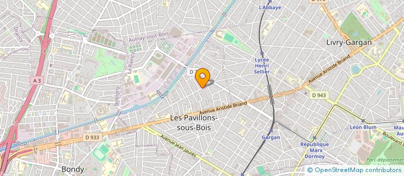 localisation de l'entreprise MONSIEUR MAHREZ KALEM à LES PAVILLONS-SOUS-BOIS