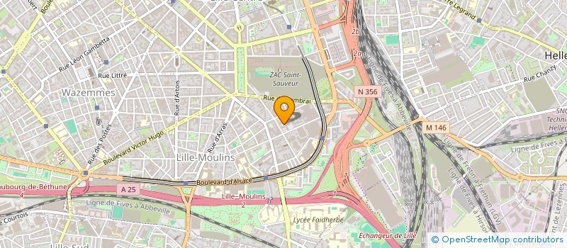 localisation de l'entreprise MONSIEUR MAHREZ SAAD ROUANA à LILLE