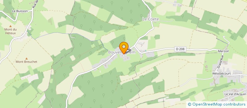 localisation de l'entreprise MONSIEUR MAHREZ SEBIT  BOUVELINGHEM