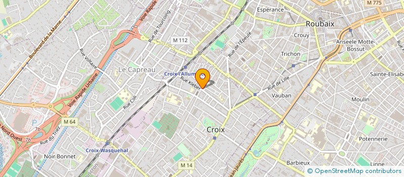 localisation de l'entreprise MONSIEUR MAHREZ ZIDANE à CROIX