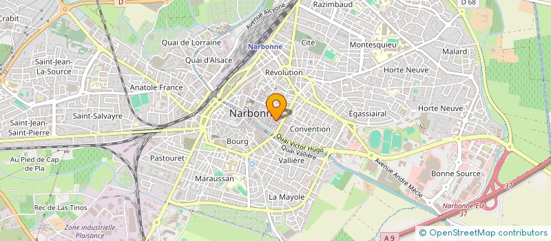 localisation de l'entreprise MONSIEUR MAHTABUR RAHMAN SHUHAG  NARBONNE