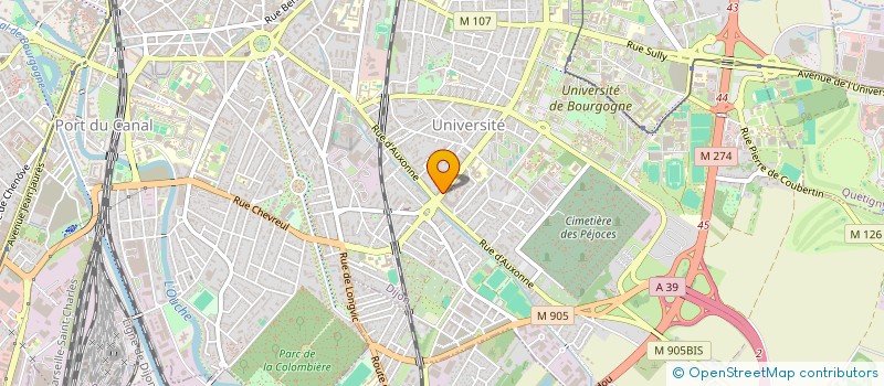 localisation de l'entreprise MONSIEUR MAHYEDDIN OULD FEROUKH à DIJON