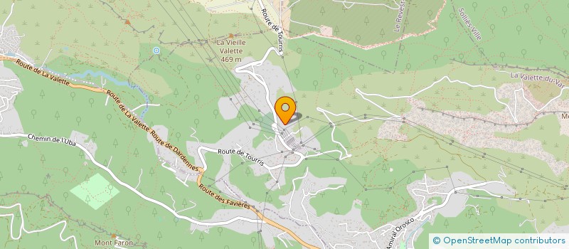 localisation de l'entreprise MONSIEUR MAHYEDDIN RAHMANE  TOULON