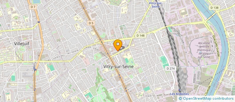 localisation de l'entreprise MONSIEUR MAI PHAN à VITRY-SUR-SEINE
