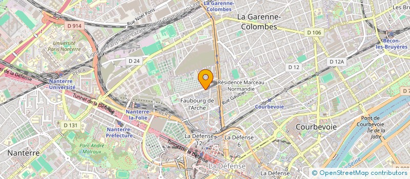 localisation de l'entreprise MONSIEUR MAI SALLAH YOUSSOUF à COURBEVOIE