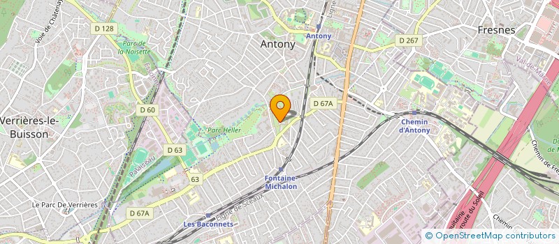 localisation de l'entreprise MONSIEUR MAI TRAN à ANTONY