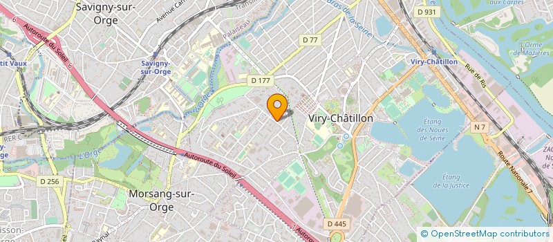 localisation de l'entreprise MONSIEUR MAICA SAOUDI MABROUK à VIRY-CHATILLON