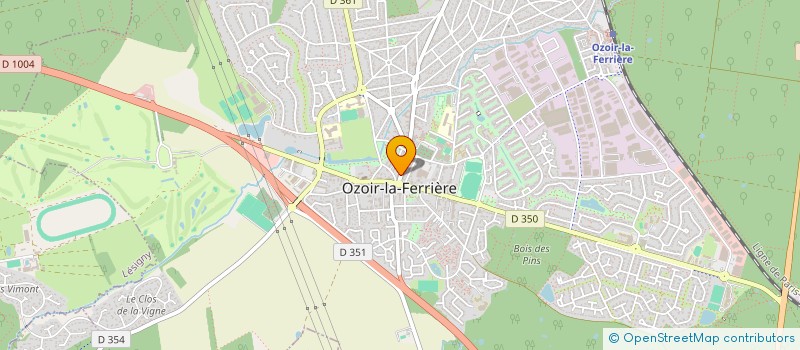 localisation de l'entreprise MONSIEUR MAICON ASSIS CARDOSO  OZOIR-LA-FERRIERE