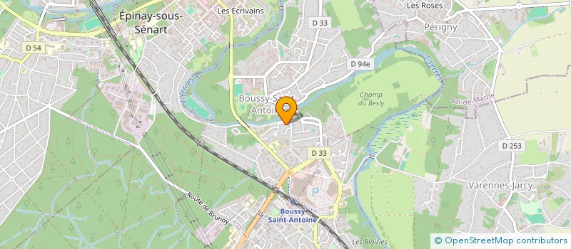 localisation de l'entreprise MONSIEUR MAICON DE SOUSA VOIGT  BOUSSY-SAINT-ANTOINE