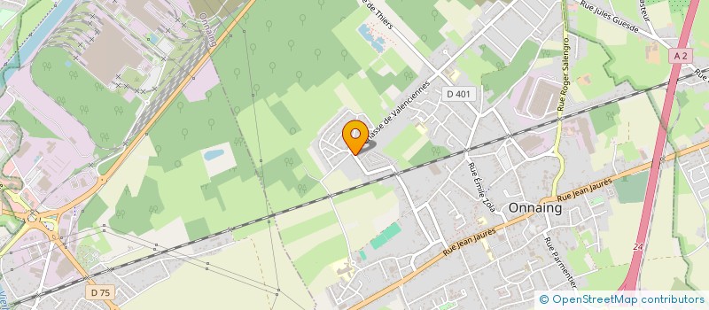 localisation de l'entreprise MONSIEUR MAIDE MOULAZEM  ONNAING