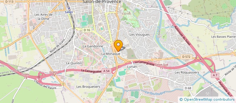 localisation de l'entreprise MONSIEUR MAIDINE BENHENNI  SALON-DE-PROVENCE