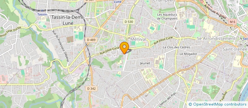 localisation de l'entreprise MONSIEUR MAIDINE DELPLAN à LYON