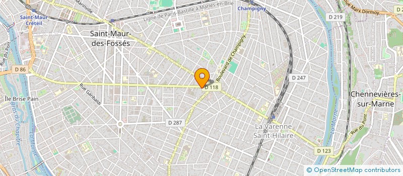 localisation de l'entreprise MONSIEUR MAIERDAN WUSIMAN à SAINT-MAUR-DES-FOSSES