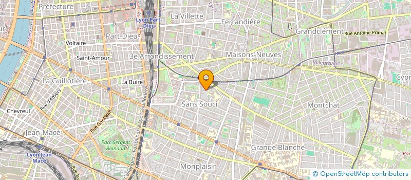 localisation de l'entreprise MONSIEUR MAIEUL DESCOURS  LYON