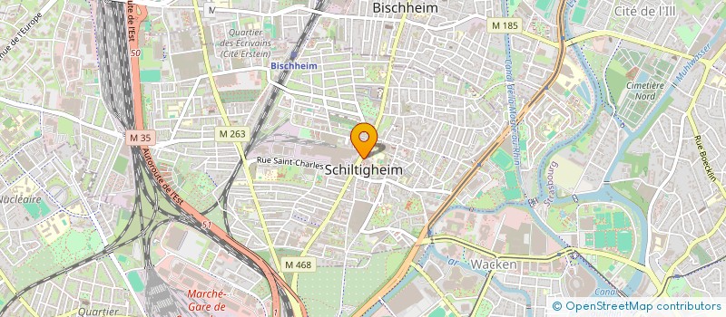 localisation de l'entreprise MONSIEUR MAIHAN TARAKHEL  SCHILTIGHEIM