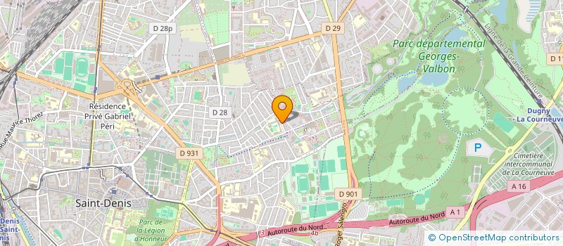 localisation de l'entreprise MONSIEUR MAIK HORNAUER  SAINT-DENIS