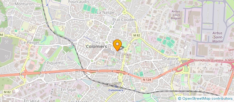localisation de l'entreprise MONSIEUR MAIKA LUILET à COLOMIERS