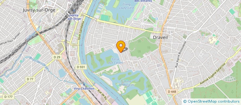 localisation de l'entreprise MONSIEUR MAIKEL MOAWAD à DRAVEIL