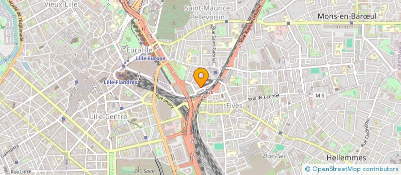 localisation de l'entreprise MONSIEUR MAIKEL ROMERO DELIS  LILLE