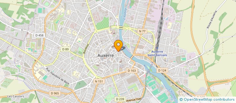 localisation de l'entreprise MONSIEUR MAIKY CHARENTE à AUXERRE