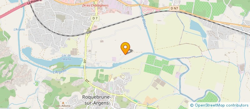 localisation de l'entreprise MONSIEUR MAIKY GAUTHIER à ROQUEBRUNE-SUR-ARGENS