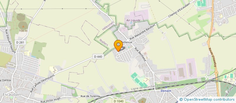 localisation de l'entreprise MONSIEUR MAIKY PETIT  DENAIN