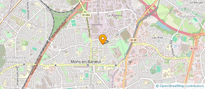 localisation de l'entreprise MONSIEUR MAIMOUN OULAD TAIB  MONS-EN-BARUL