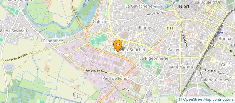 localisation de l'entreprise MONSIEUR MAIN UDDIN  NIORT