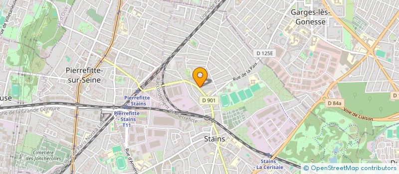 localisation de l'entreprise MONSIEUR MAINUL ISLAM à STAINS