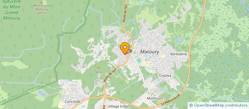 localisation de l'entreprise MONSIEUR MAIQUE DE SOUZA DE OLIVEIRA  MATOURY