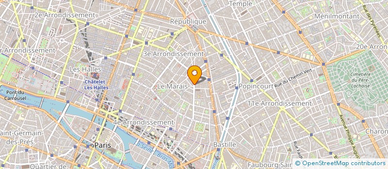 localisation de l'entreprise MONSIEUR MAIQUES GRYBAUM à PARIS