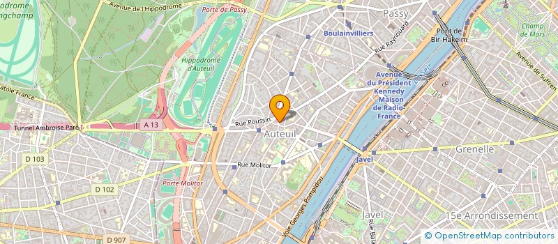 localisation de l'entreprise MONSIEUR MAIR COHEN à BOULOGNE-BILLANCOURT