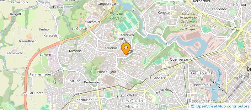 localisation de l'entreprise MONSIEUR MAIRON LOXQ à BREST