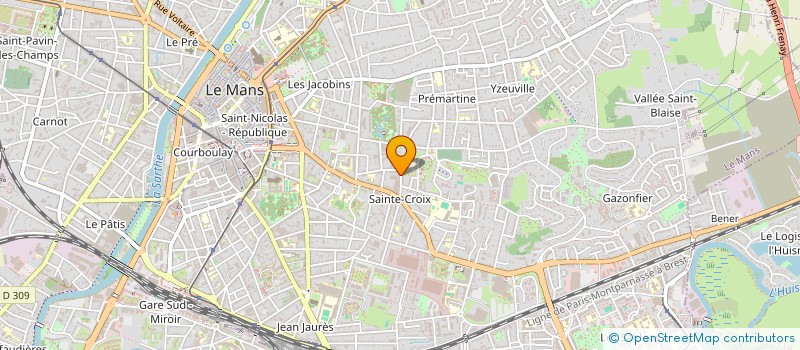 localisation de l'entreprise MONSIEUR MAIRYG LEVILLAIN  LE MANS