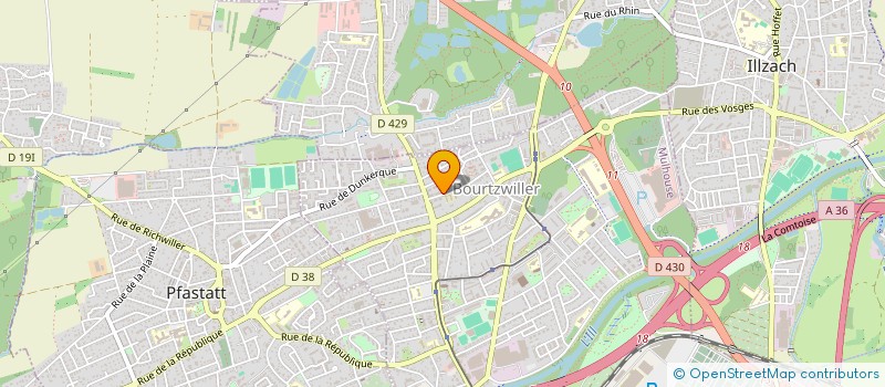 localisation de l'entreprise MONSIEUR MAIWAND AZIZI  MULHOUSE