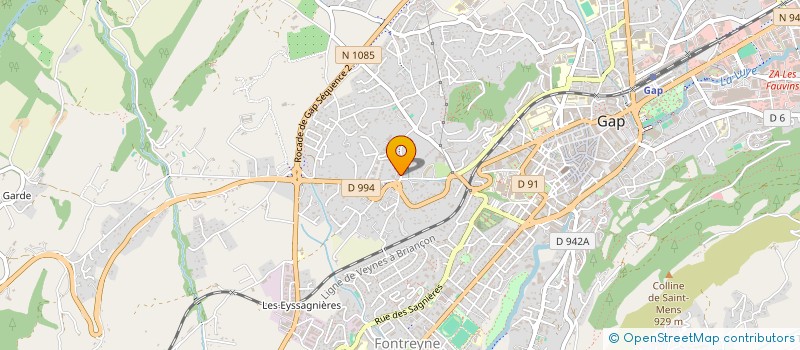 localisation de l'entreprise MONSIEUR MAIXENT PISTONO  GAP