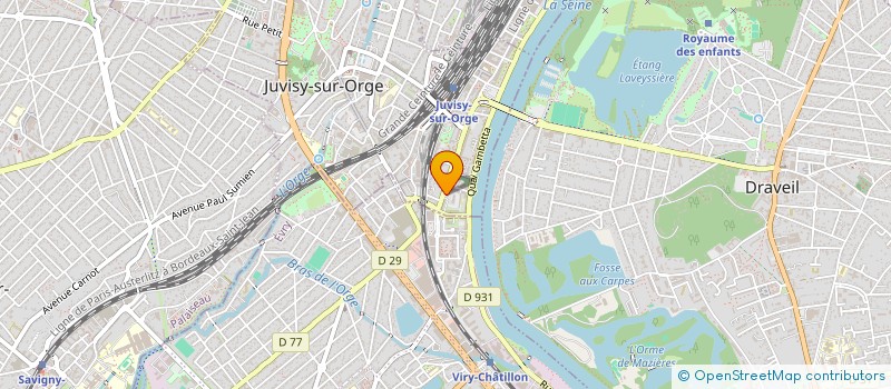 localisation de l'entreprise MONSIEUR MAIXENT TCHOCTHOE  JUVISY-SUR-ORGE