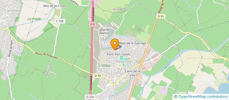 localisation de l'entreprise MONSIEUR MAIXME FERRER  POLLESTRES