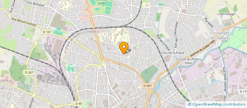 localisation de l'entreprise MONSIEUR MAJD ALMILHM à NEVERS