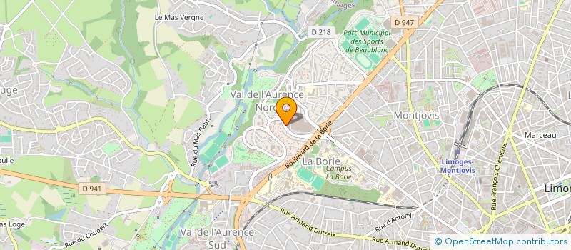 localisation de l'entreprise MONSIEUR MAJD BALADI à LIMOGES