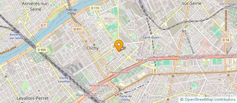 localisation de l'entreprise MONSIEUR MAJD JABALI à CLICHY