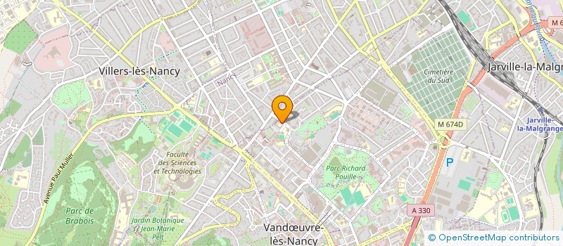 localisation de l'entreprise MONSIEUR MAJD KOUTAINY  VANDUVRE-LES-NANCY