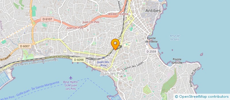 localisation de l'entreprise MONSIEUR MAJDI ABED à ANTIBES